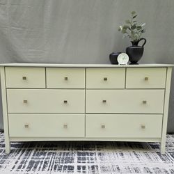 Wood lowboy dresser 