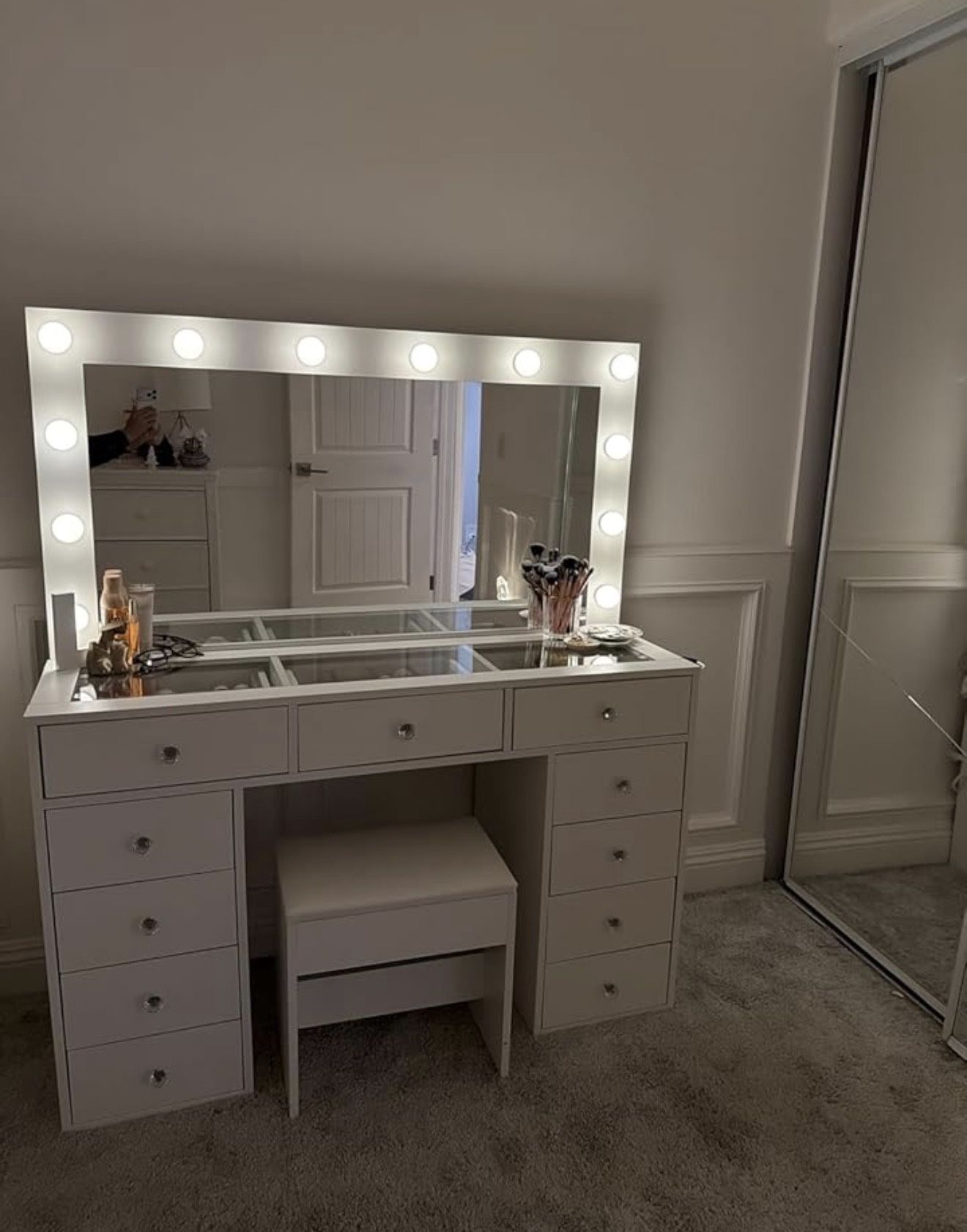 New Makeup Desk! In Box