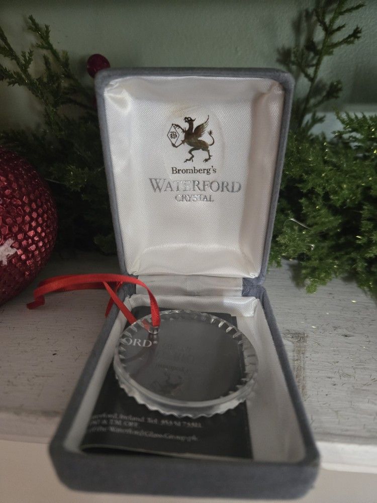 Waterford Crystal Ornaments