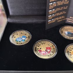 2010 Taipei Floral International Exposition Brass Medallion Coins