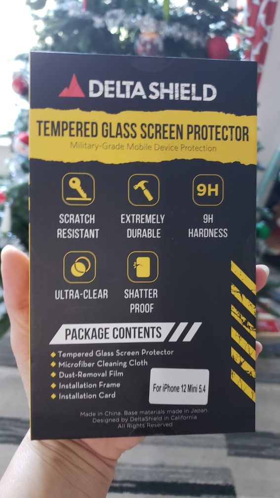Delta Shield Tempered Glass Screen Protector For IPhone 12 mini