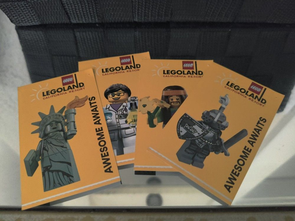 Legoland 4 Pack 1 Day Hopper