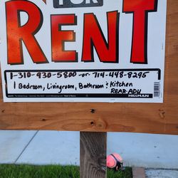 1 bedrrom 1 bathroom