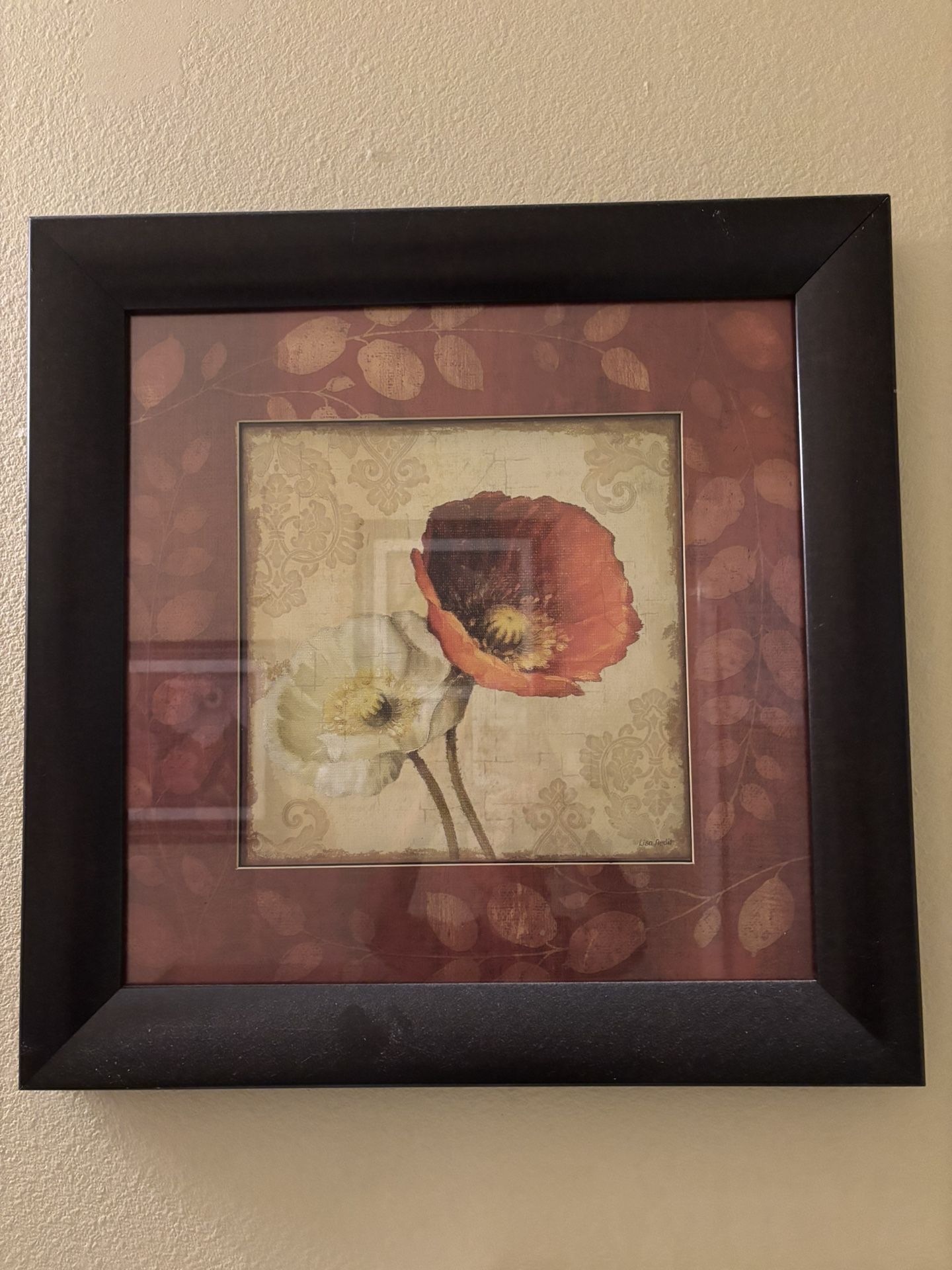 Flower Wall Painting 