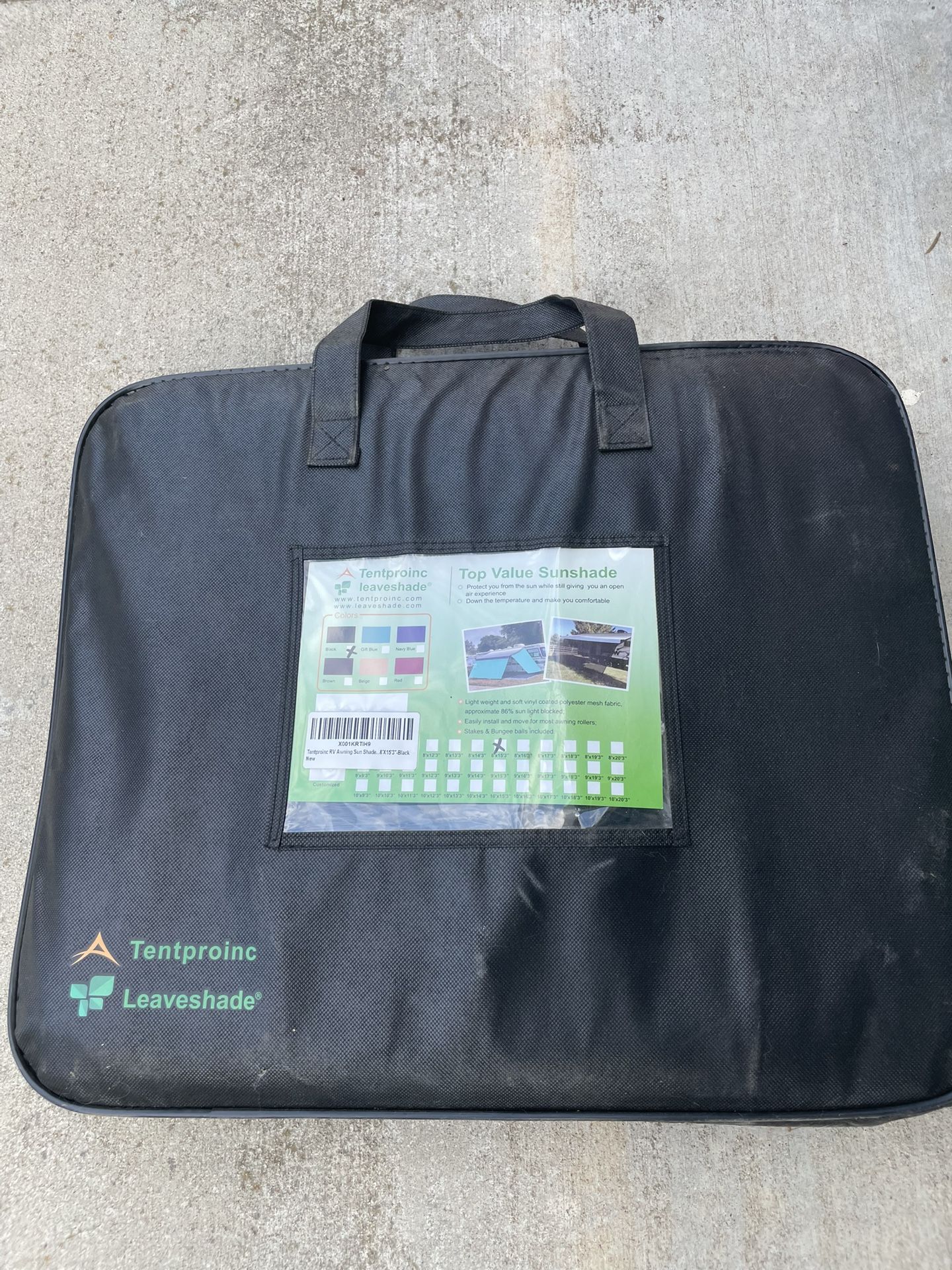 Tentproinc Leaveshade