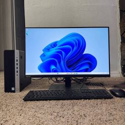 HP ProDesk Desktop Computer System SSD HD 