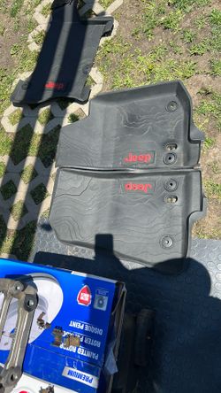 OEM 2020- Jeep Gladiator Front And Rear Floor Mats