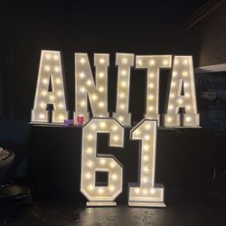 Marquee Letters And Numbers 