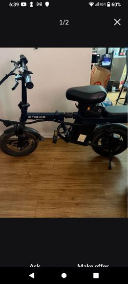 Shoot an offer brand new ebike