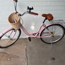 Bike, Pink Beach cruiser 