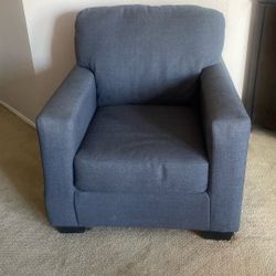 Sofa Chair -Gray Fabric 