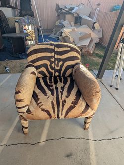 Zebra chair
