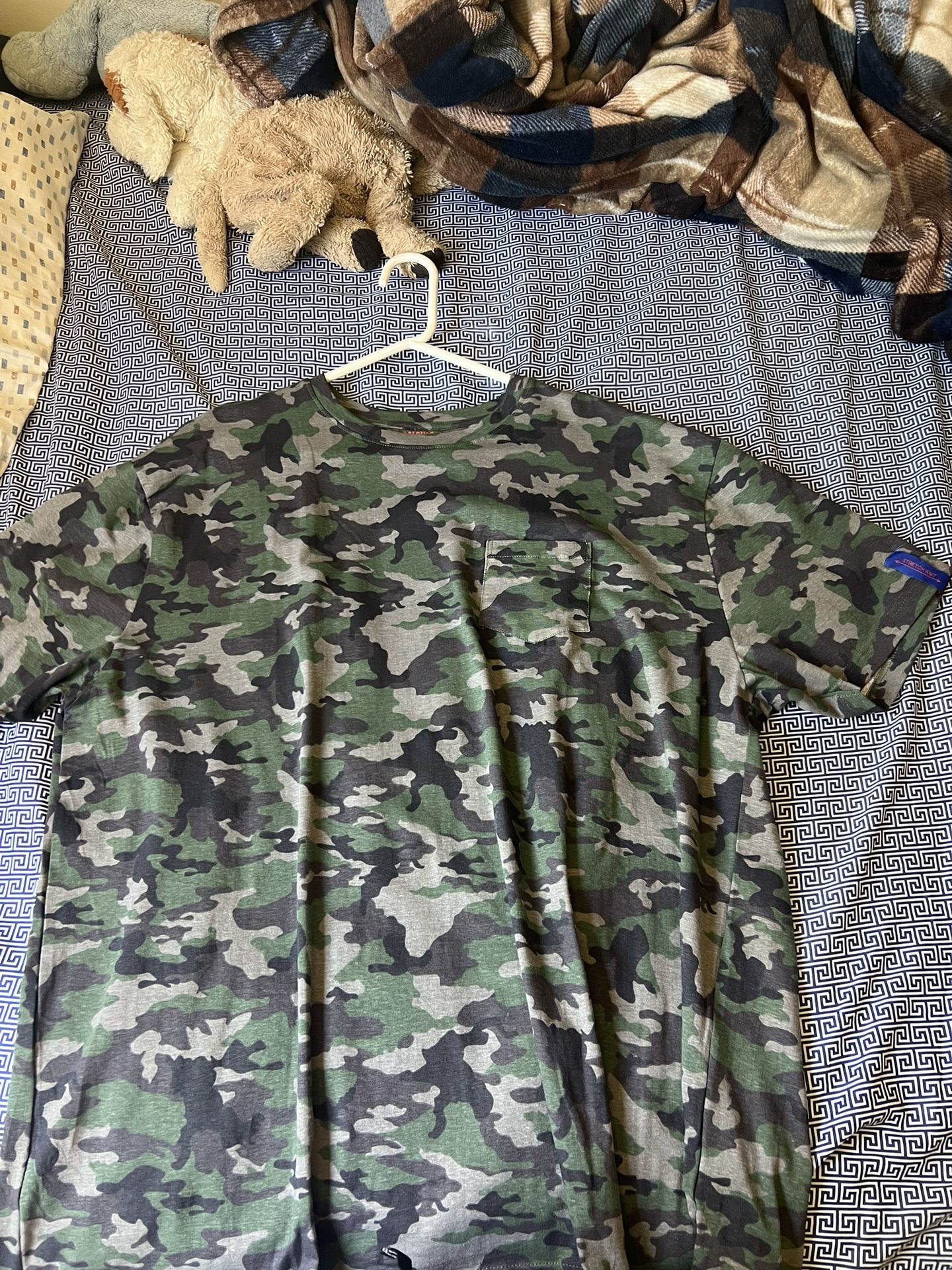 Vintage Camo Shirt For Sale