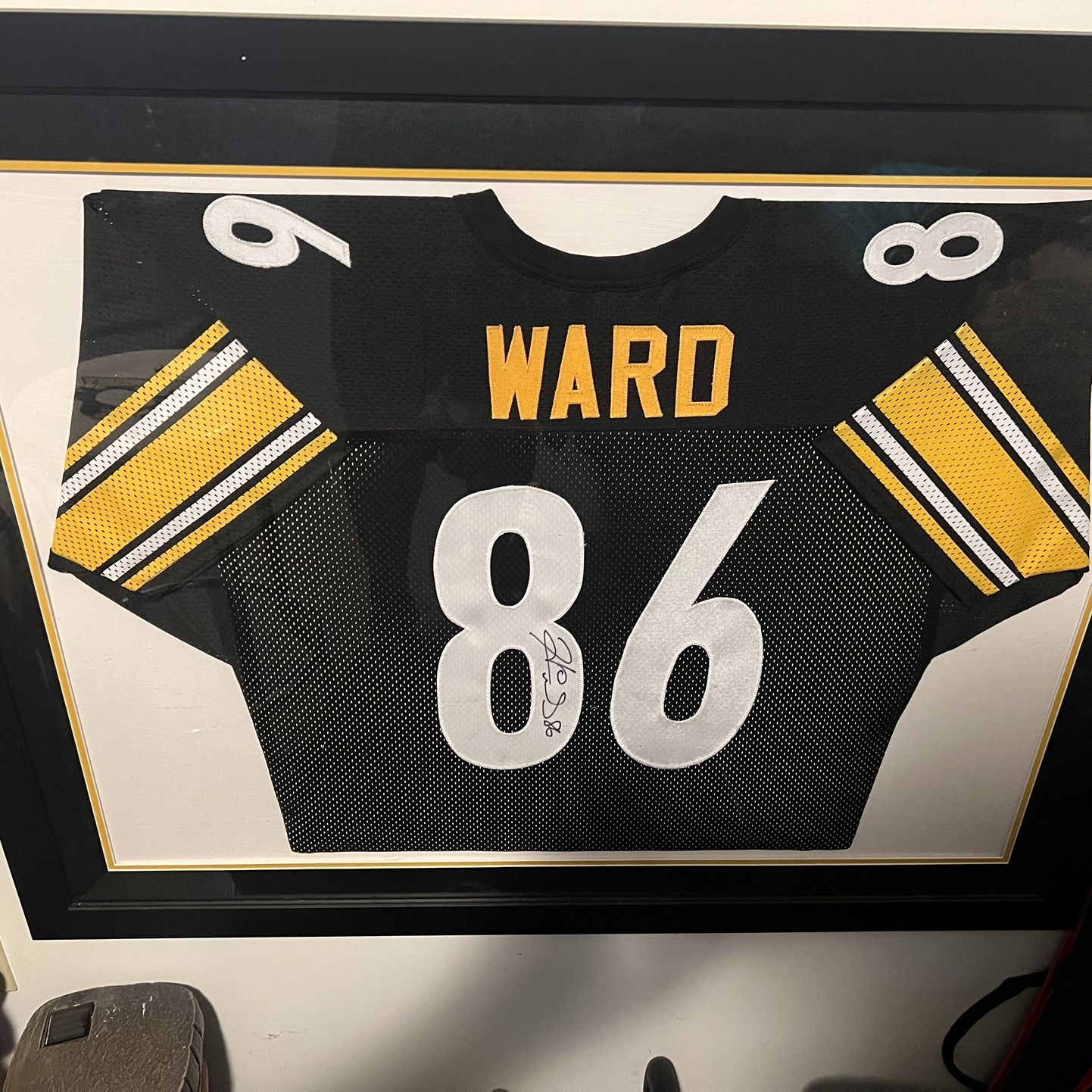 Hines Ward Autographed Jersey