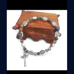 Brand New Cross Bracelet Unique - Great Stocking Stuffer!$6