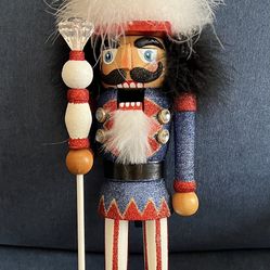 16” Adler Hollywood Patriotic Soldier Nutcracker Figure