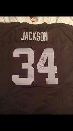 Autographed Bo Jackson
