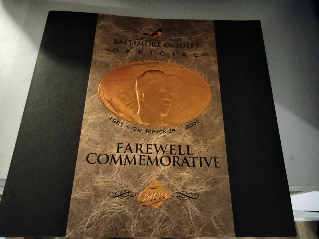 Cal Rapkin JR Commeerative Farewell Book