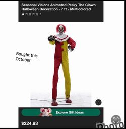 Halloween animatronic