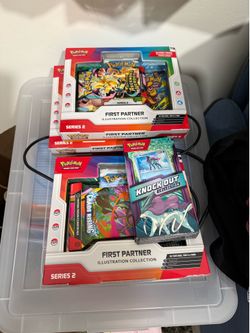Pokemon TCG blisters, singles, tin