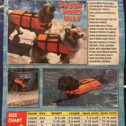 Dog Swim Vest