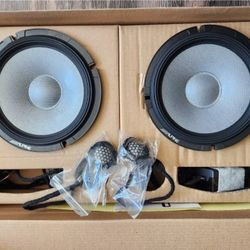Pair Alpine R2-S65C 6.5" 2-Way Car Audio Component Speakers High-Resolution