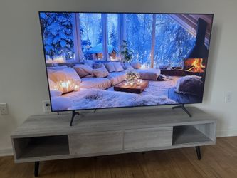 65-inch Samsung Crystal UHD 4K Smart TV & TV Stand