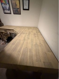 Corner L shaped desk