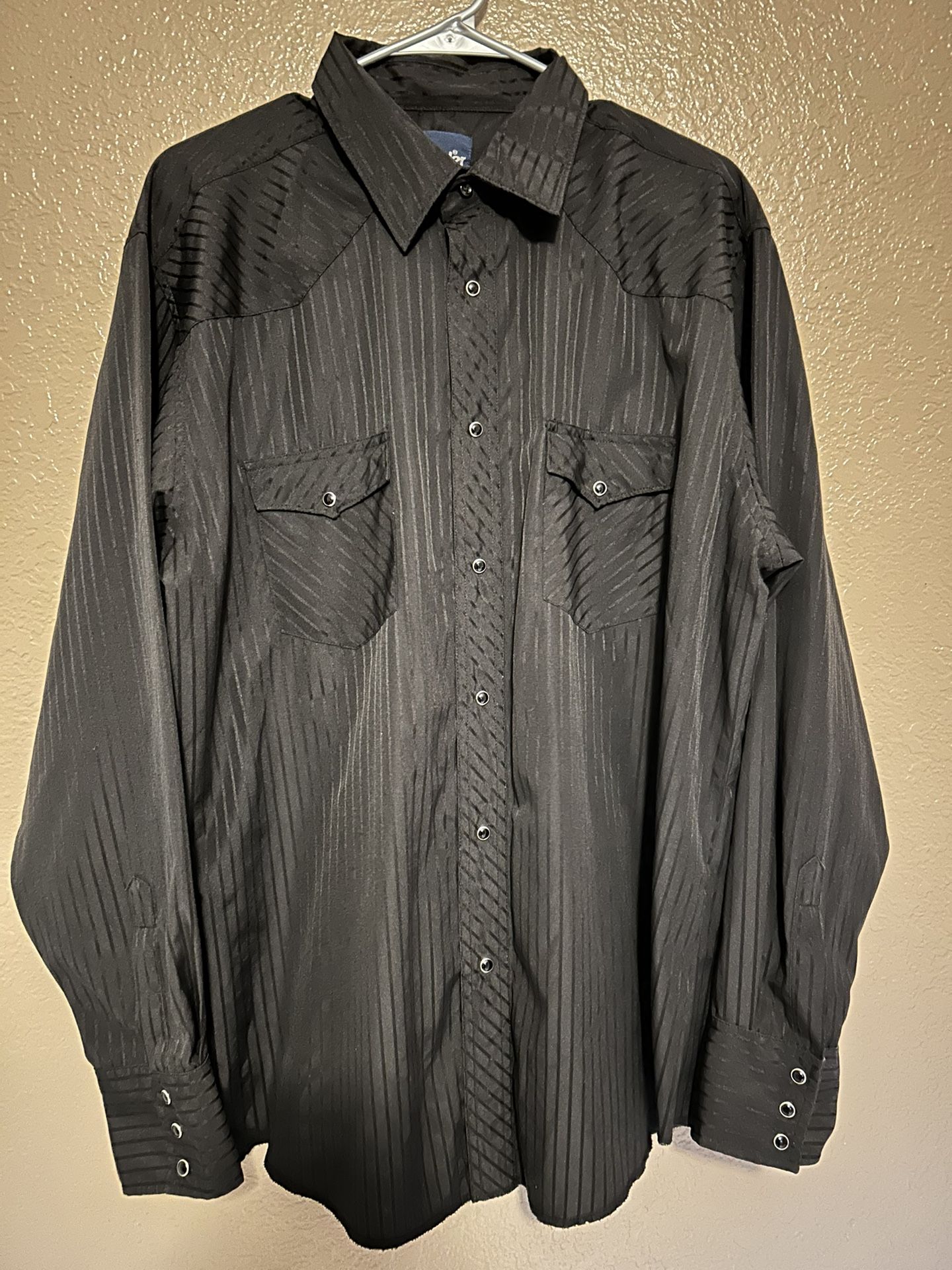 🤠Vintage Wrangler Western Pearl Snap Shirt XL Preowned BG20