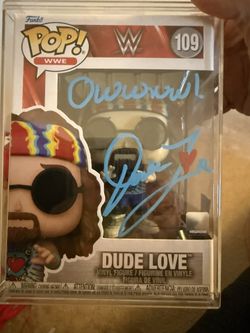 Dude Love signed Funk Pop