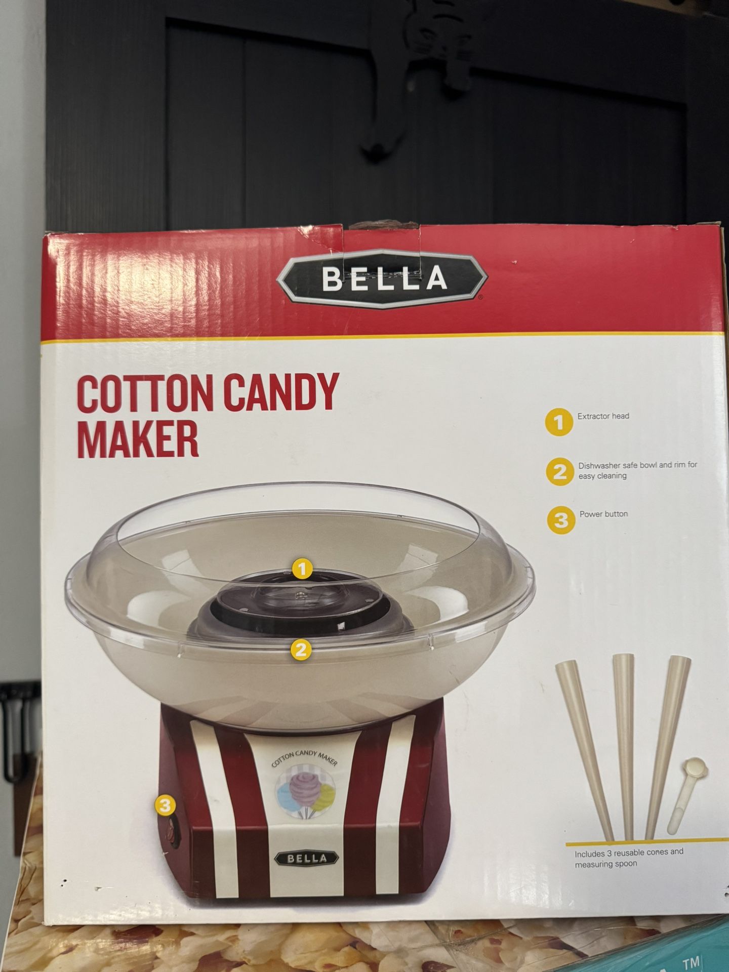 Cotton Candy Maker, Brand New, In Box