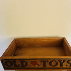 Vintage Old Toy Box 
