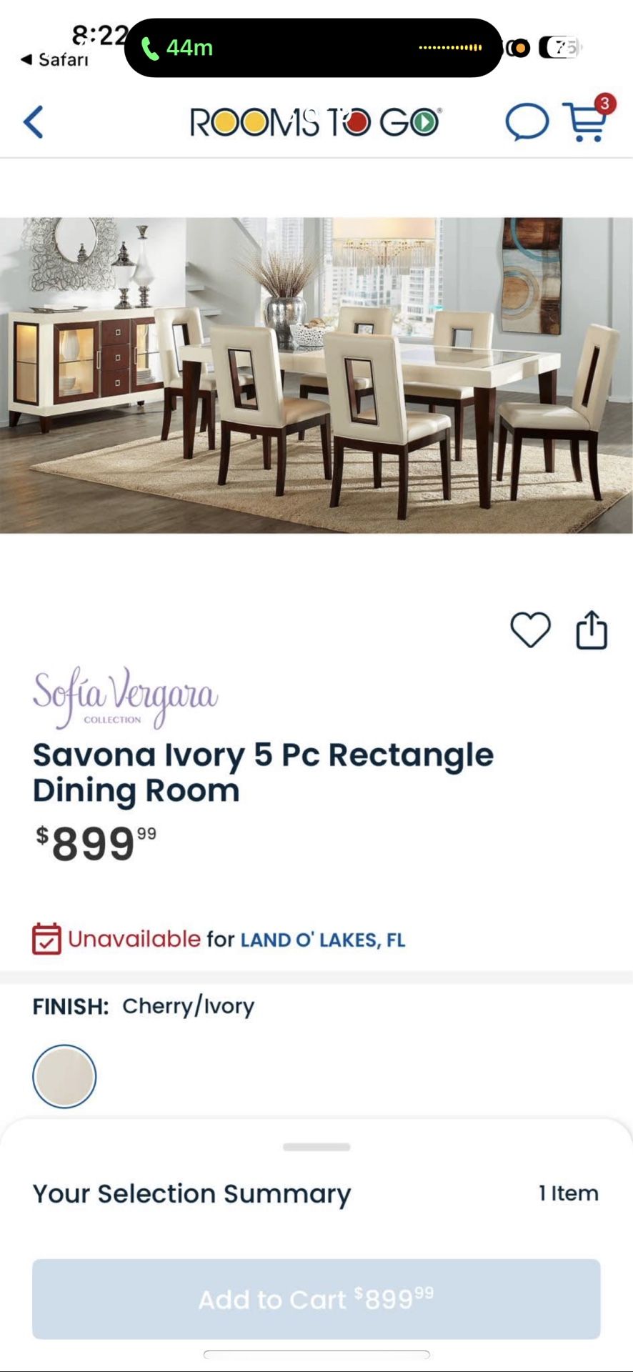 Rectangular Dining Table Sits 6-8 People  