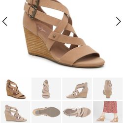 Cirque wedge sandals