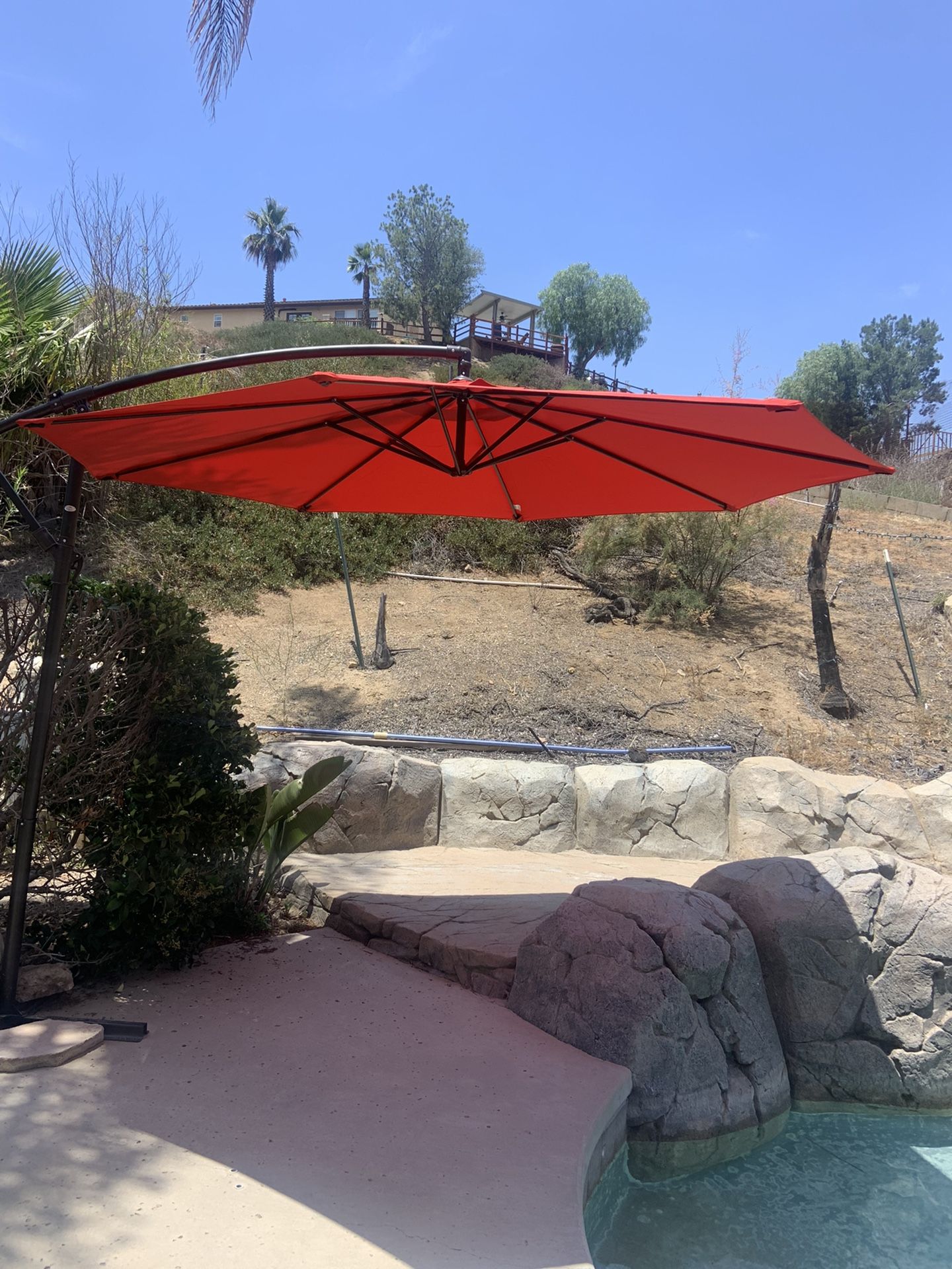 11 foot patio umbrella replacement covers 11ft 8 Ribs Market Patio Umbrella Replacement Canopy