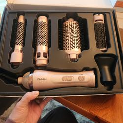 Nimmu Blow Dryer Brush Set, 5-in-1 Hot Air  All-in-One Hair Styler for Salon Blowouts(AM73)