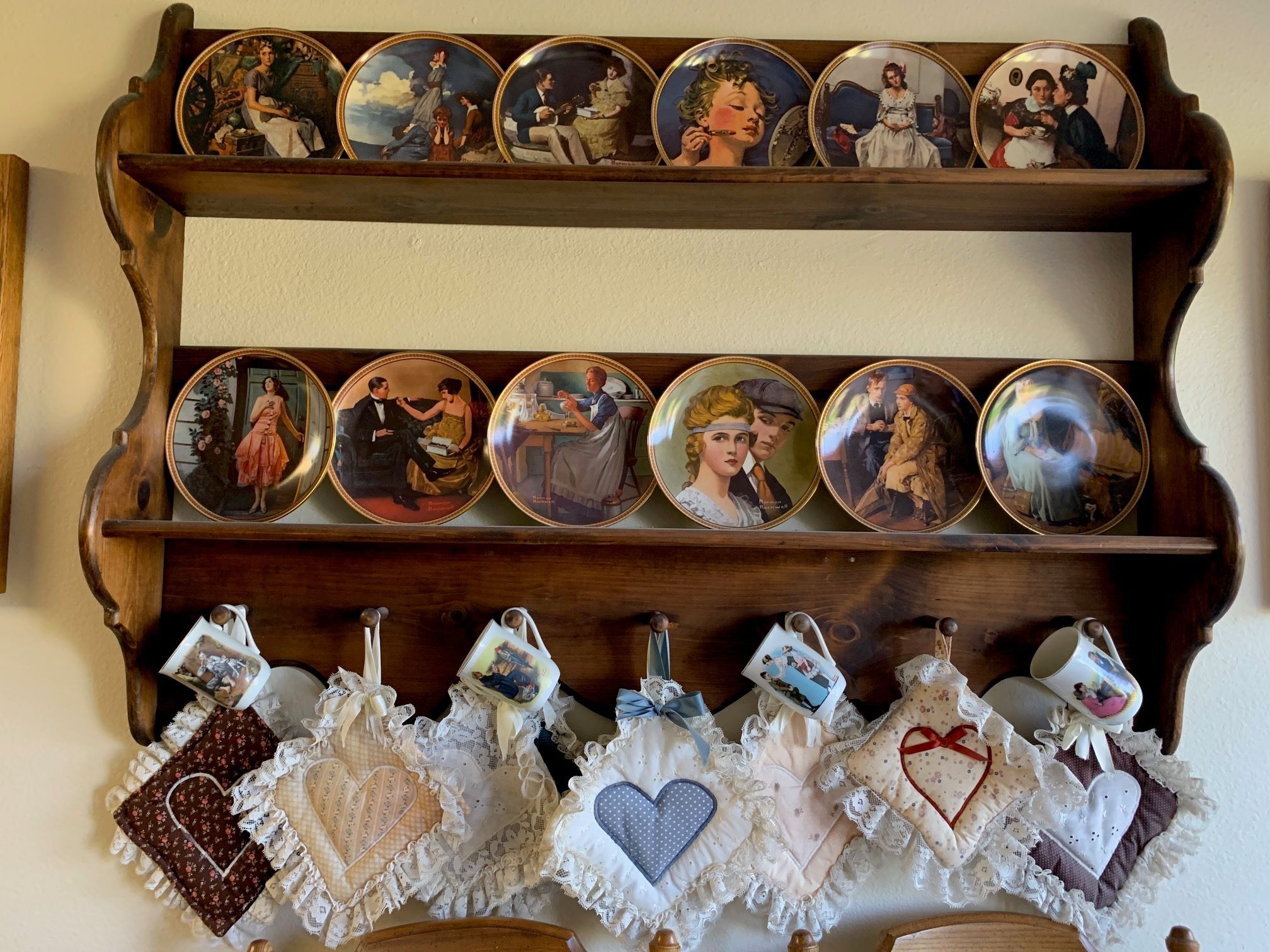 Rockwell “Rediscovered Women” Plates-rack Not Included