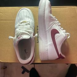 Air Force 1 White And Red 