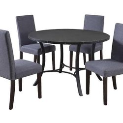 New Five  Piece Dining Room Set Dining Table And Four Chairs