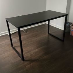 Lightly Loved Simple Black Desk