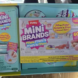 Mini brands plus mini fridge bundle