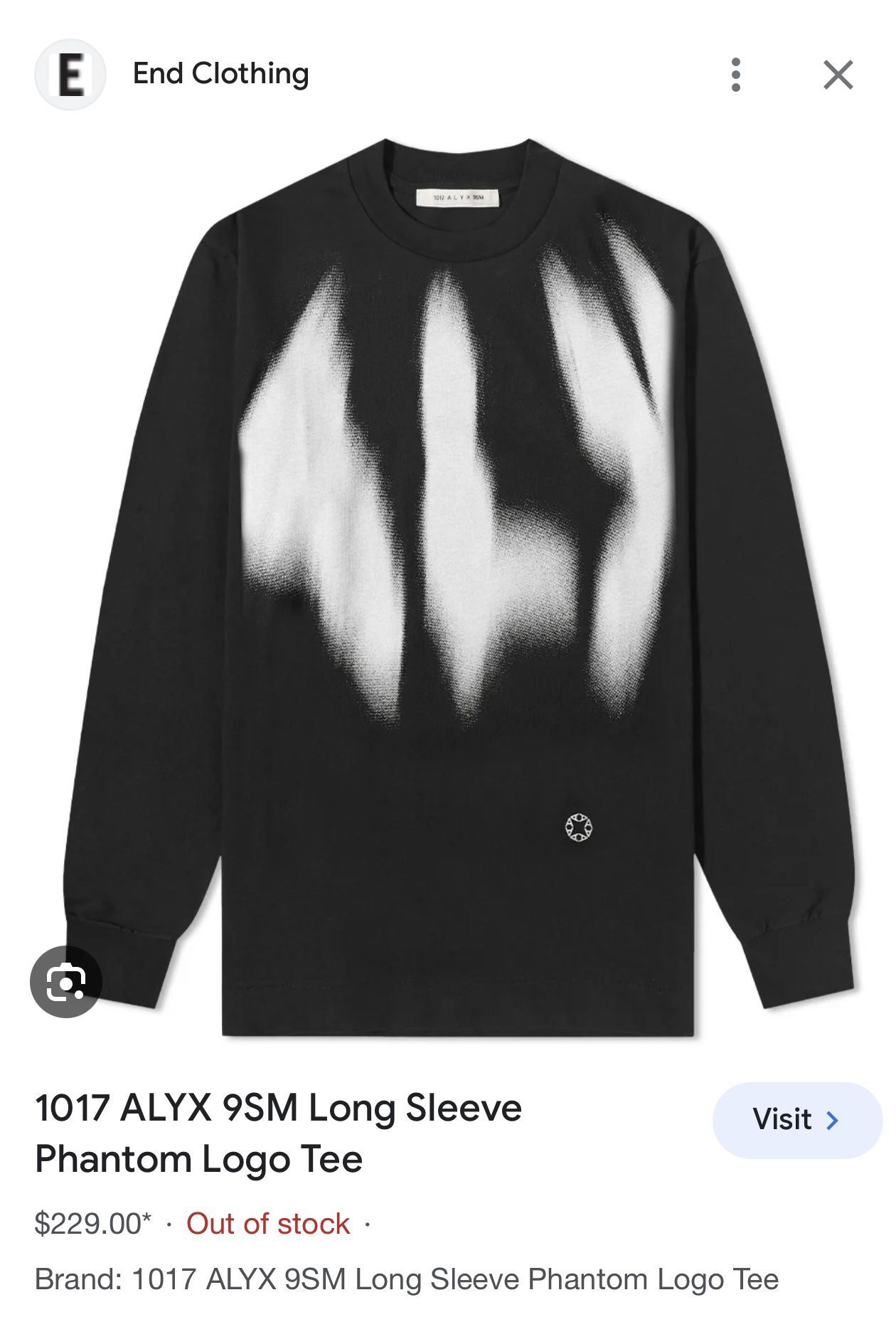 Alyx Long Sleeve Shirt