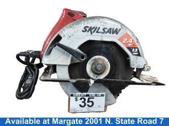 Skilsaw 5585 Red Corded Circular Saw