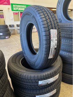 225/75/15 Hankook New Tires installed and balanced included