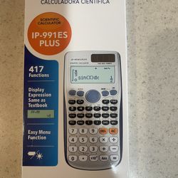 IP-991ES-PLUS Original Scientific Calculator 417 Functions For Students