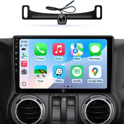 10.2" Car Radio for Jeep Wrangler JK Compass Grand Cherokee Dodge Ram Upgrade Stereo