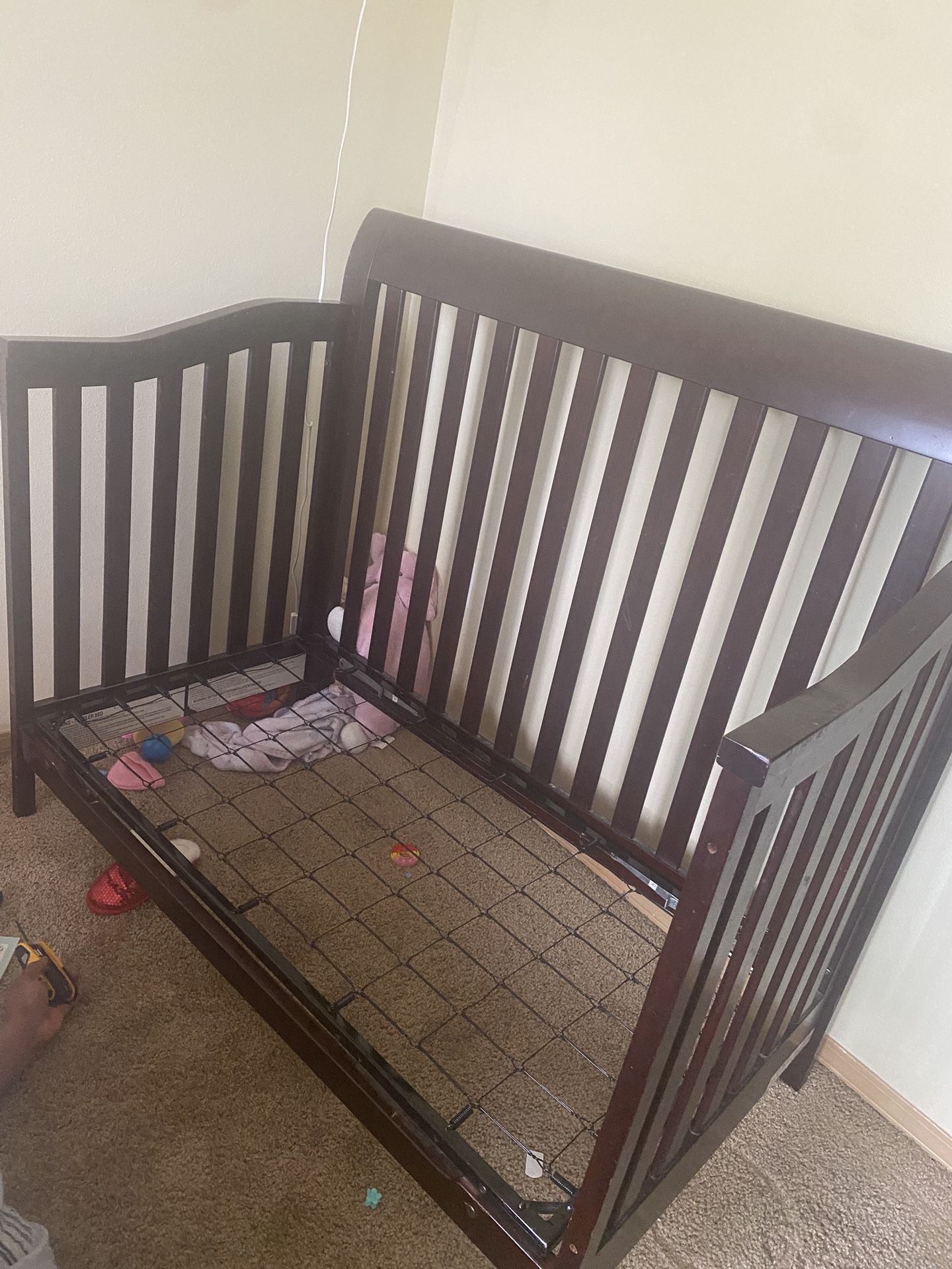 Crib and Mattress