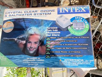 INTEX Krystal clear ozone and saltwater system opened  box never used