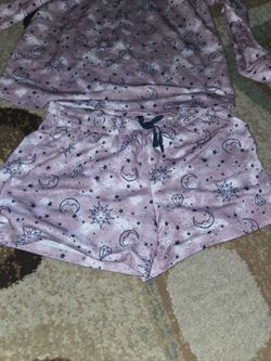2 piece celestial sleepwear girls size 18