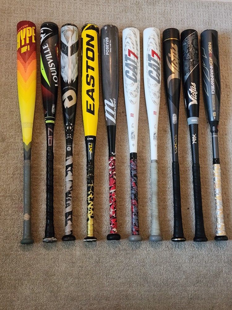 31" Bats -10/ -9 /-8 /-5